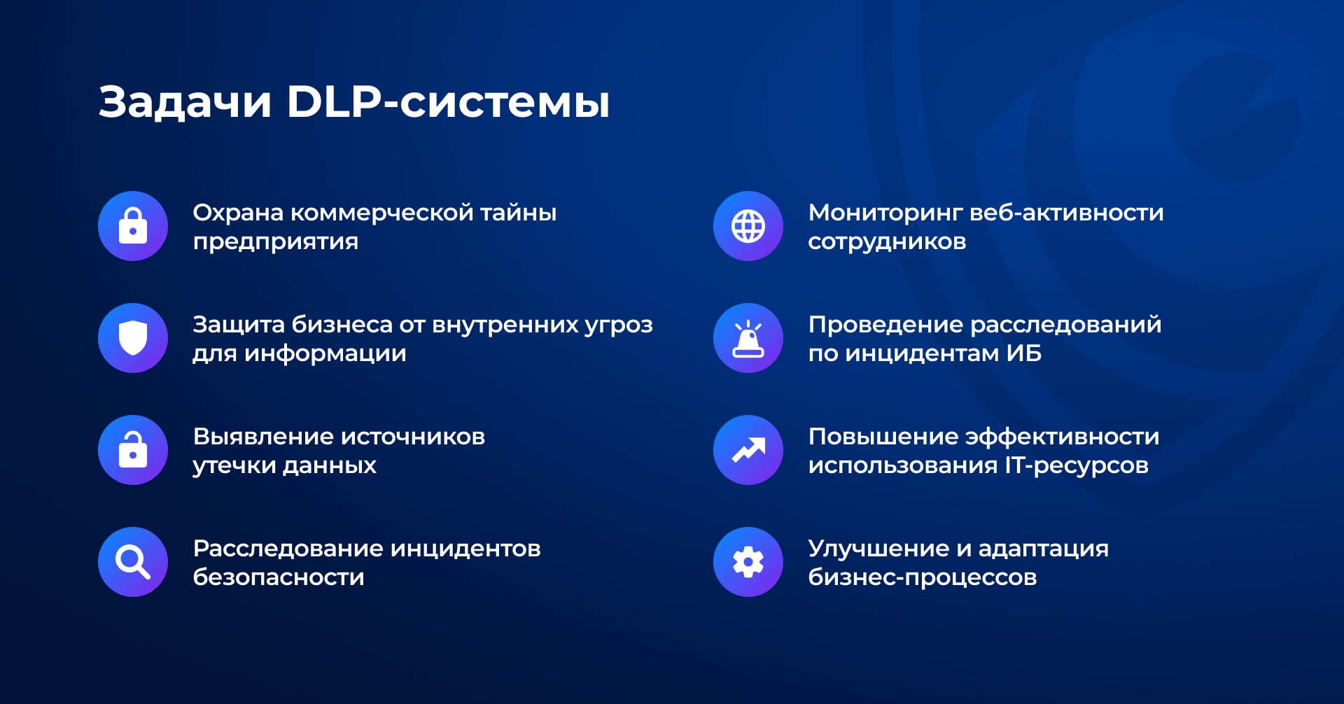 Задачи DLP-систем